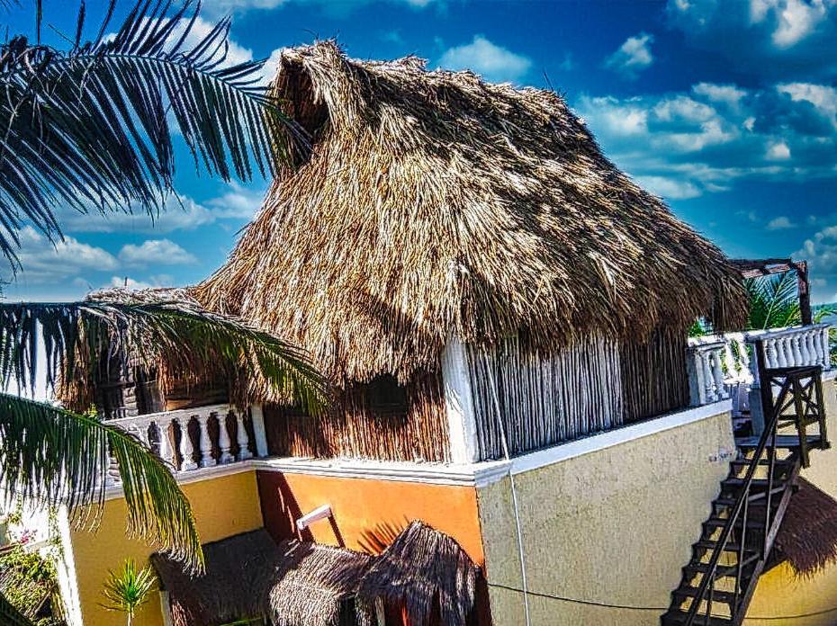 Beachfront Casa Maya Lodge El Cuyo Dış mekan fotoğraf