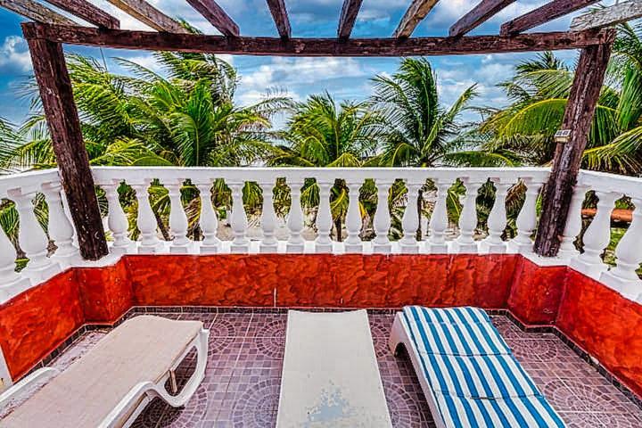 Beachfront Casa Maya Lodge El Cuyo Dış mekan fotoğraf